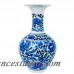 Charlton Home Otsego Porcelain Floral Table Vase CHRL8505
